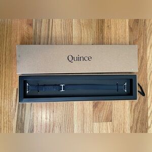 Quince Leather Double Wrap Apple Watch Band
